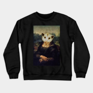 Mona Lisa Opossum Crewneck Sweatshirt